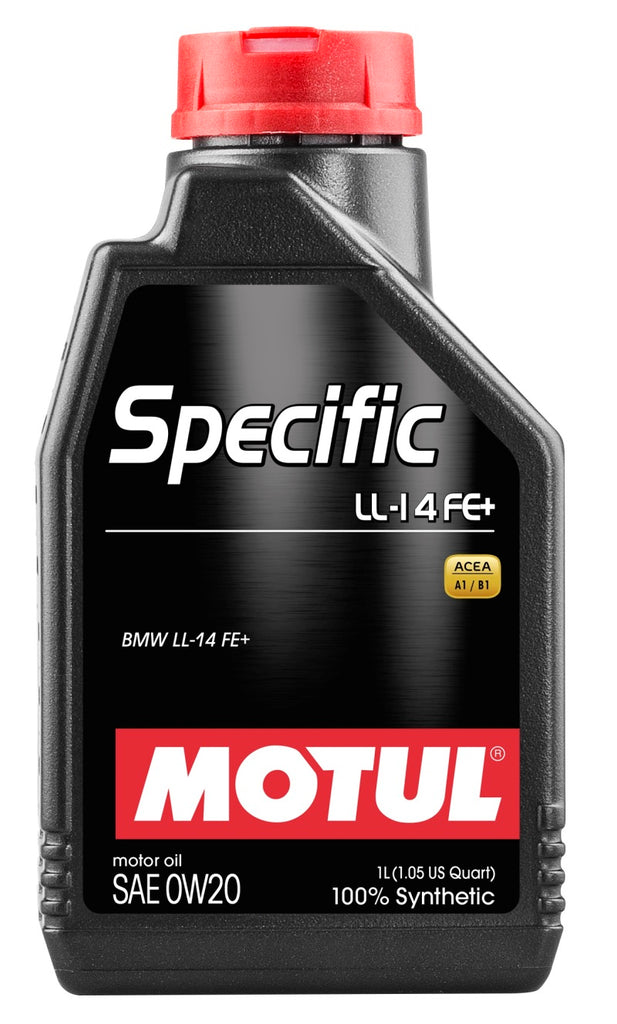 Motul 1L 100% Synthetic High Performance Engine Oil ACEA A1/B1 BMW LL-14  FE+ 0W20