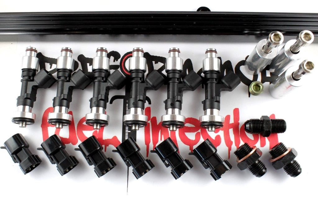 PFI 1JZ GTE NON VVTi Top Feed Fuel Rail Conversion kit with