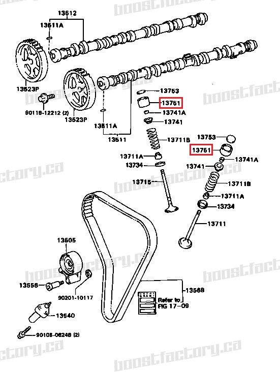 Genuine Toyota 1JZ / 2JZ Cam Lifter Bucket  - 13751-74020