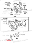 Genuine Toyota 1JZ & 2JZ Oil Pan / Pick Up Seal Kit