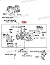 1JZ GTE VVTi  Water pump