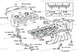 Genuine Toyota 1JZ-GTE ALL Upper Intake Manifold Gasket 17179-88400