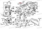 Genuine Toyota 2JZ-GTE OEM BOV Recirculation Hose - 17344-46040