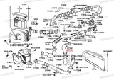 Genuine Toyota aristo JZS161 charge pipe (throttle body elbow) - 17364-46030