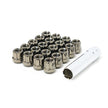 Wheel Mate Muteki Open End Lug Nuts - Titanium 12x1.25