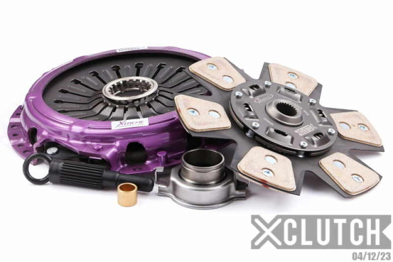 XClutch 89-94 Nissan Skyline GT-R 2.6L Stage 2 Sprung Ceramic Clutch Kit - XKNI25003-1B