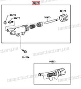 Genuine Toyota MK4 Supra V160 Clutch Slave Cylinder - 31470-14060