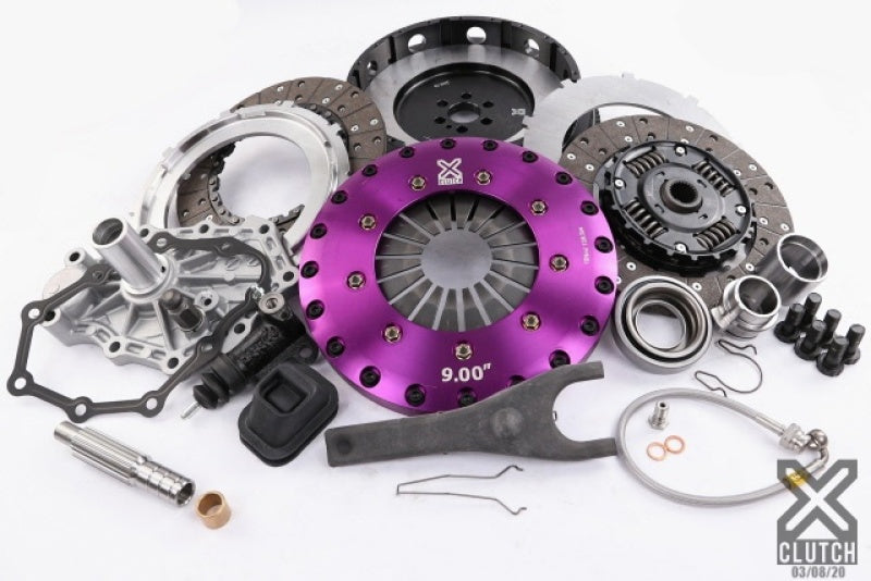 XClutch 89-94 Nissan Skyline GT-R 2.6L 10.5in Twin Sprung Organic Clutch Kit - XKNI23582-2A