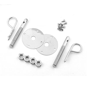 4051 CHROME HOOD PIN KIT