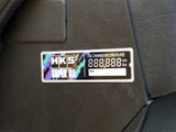 HKS OIL CHANGE RECORD PLATE - 51007-AK398