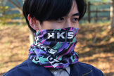 HKS NECK GAITER OILCOLOR - 51007-AK676