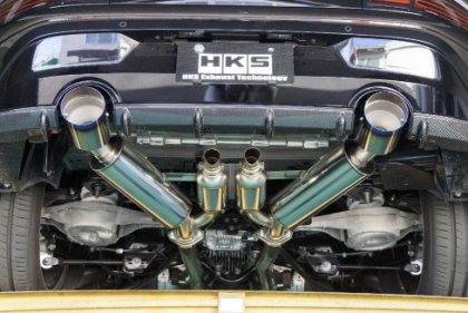 HKS FULL DUAL MUFFLER RZ34 VR30DDTT HKS31014-KN002