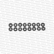 Genuine Toyota 1JZ 2JZ GTE Valve Cover Seal Washer Set of 16 - 90210-07001