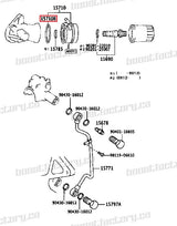 NON VVTi 1JZ/2JZ Oil Cooler Seal, (Large) - 90301-61003