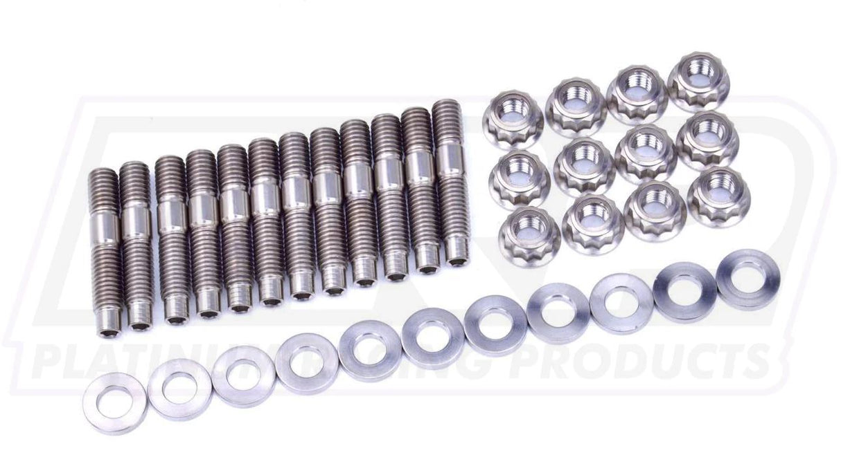 Platinum Racing Products PRO SERIES TITANIUM INTAKE MANIFOLD STUD KIT TO SUIT TOYOTA 2JZGTE TURBO