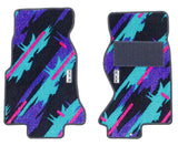 HKS Mazda RX7 FD3S 50th Anniversary Front Floormat Set (2 pcs) RHD - Oil Color - 53001-AZ001