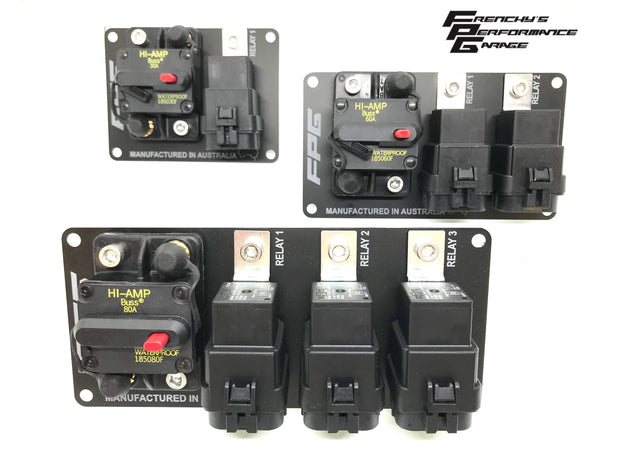 FPG Single Twin Triple Relay Wiring Kits with Circuit Breaker FPG-109A FPG-109B FPG-109C