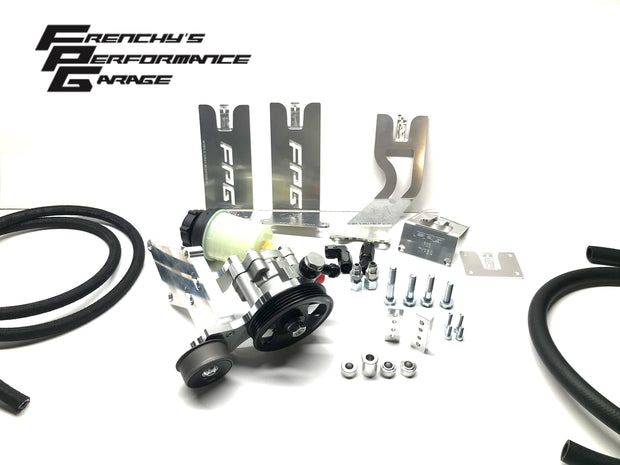 FPG Nissan RB Power Steering Kit RB20/25/26/30 Billet Mount Adjustable FPG-038