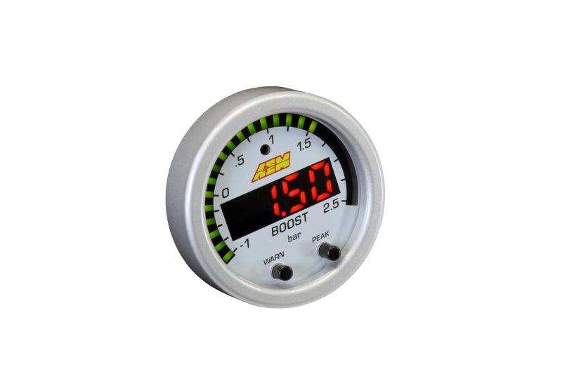 AEM X-Series Boost Pressure -30inHg 35psi Gauge - 30-0306