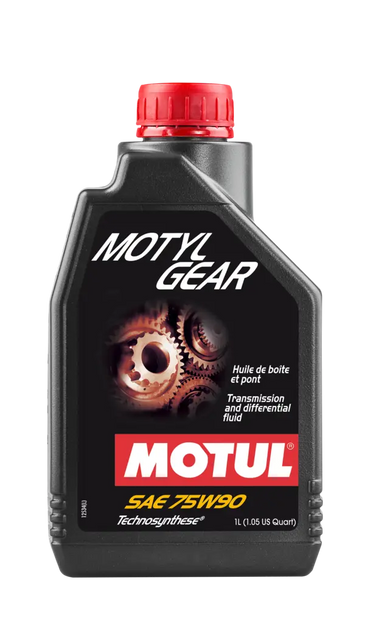 Motul 1L Transmision MOTYLGEAR 75W90 - Technosynthese - API GL-5 / MIL-L-2105D - 109055