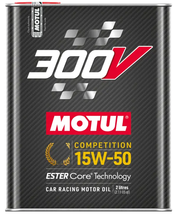 Motul 2L Oil 300V COMPETITION 15W50 - 110860