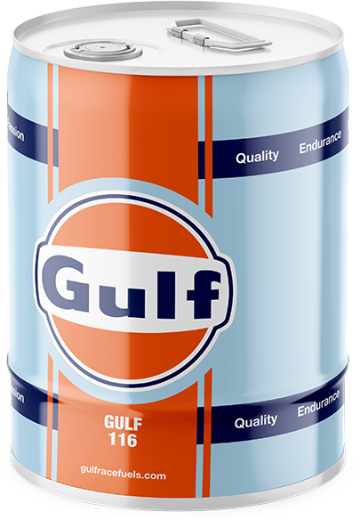 Gulf Race Fuels Gulf 116 5 Gallon (19L) Pail