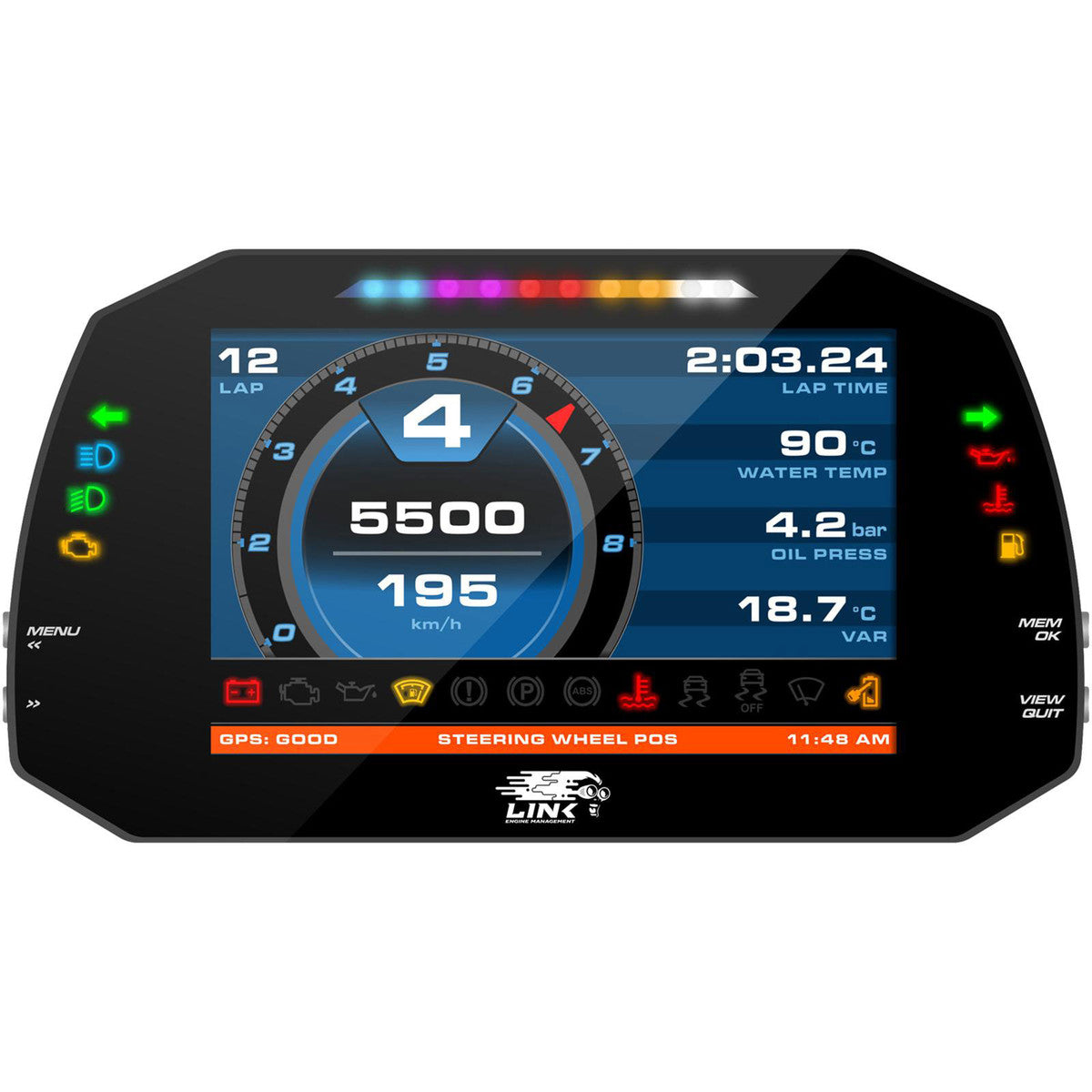 LINK LINK MXG Strada 7" Dash - Street Edition 100-0172