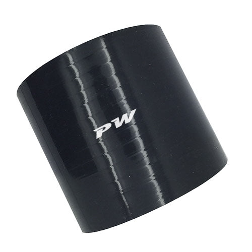 110030 Straight 3.0" ID x 3" Silicone Black Hose Coupler