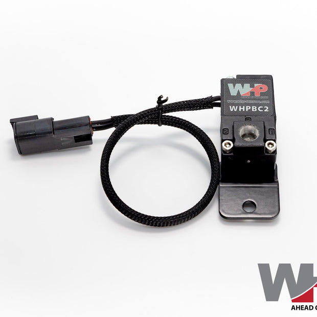 WHP Boost Control Solenoid Kit- Black Fittings and Bracket