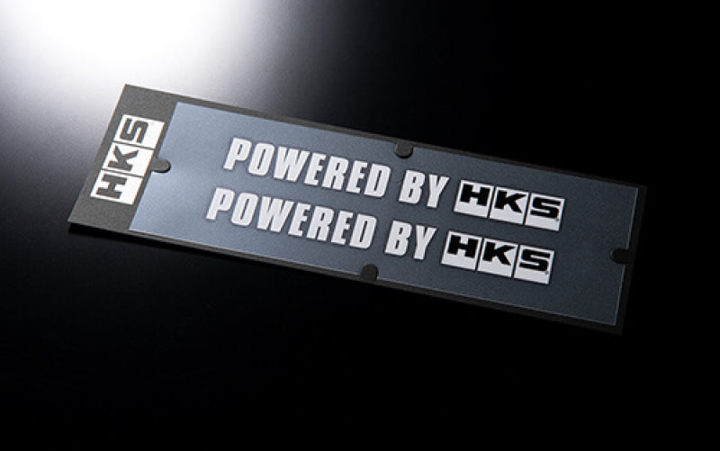 HKS HKS STICKER POWERED BY HKS W200 WHITE - 51003-AK132