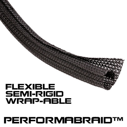 880013 PerformaBraid Split Loom Sleeving 1/8" x 20'