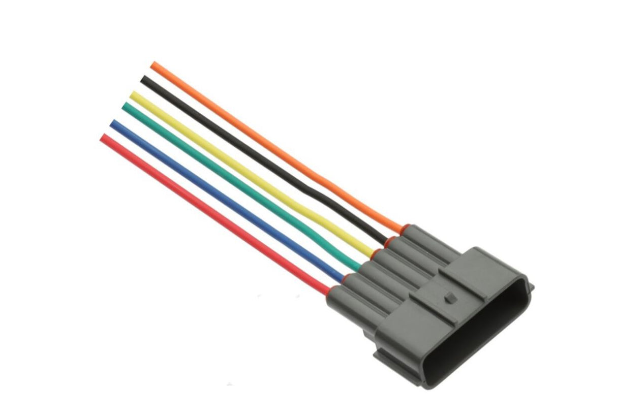 Wiring Specialties RB26 6-pin Ignitor Chip Connector MALE