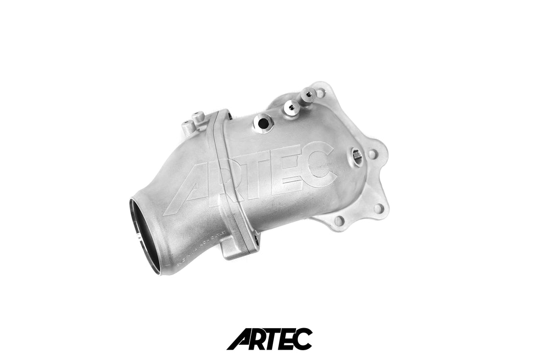 Artec Mitsubishi Evolution Evo 10 4B11T 4"- 3.5” Cast Outlet O2 Housing Dump Pipe