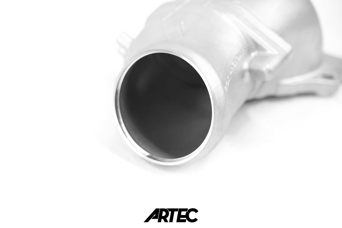 Artec Mitsubishi Evolution Evo 10 4B11T 4"- 3.5” Cast Outlet O2 Housing Dump Pipe