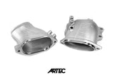 Artec Mitsubishi Evolution Evo 10 4B11T 4"- 3.5” Cast Outlet O2 Housing Dump Pipe