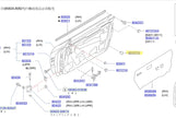 Genuine Nissan R32 Skyline GTR / GTST Door Bumpers 80872-W1010